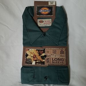 Dickies 574 Long Sleeve Work Shirt 2XL-TALL